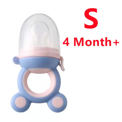 Baby Teether Nipple Fruit Food Feeder for New Bornsilicona Teethers Fresh Food Nibbler Pacifier Clip Baby Accessories BPA Free