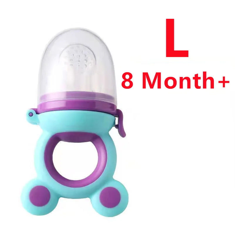 Baby Teether Nipple Fruit Food Feeder for New Bornsilicona Teethers Fresh Food Nibbler Pacifier Clip Baby Accessories BPA Free