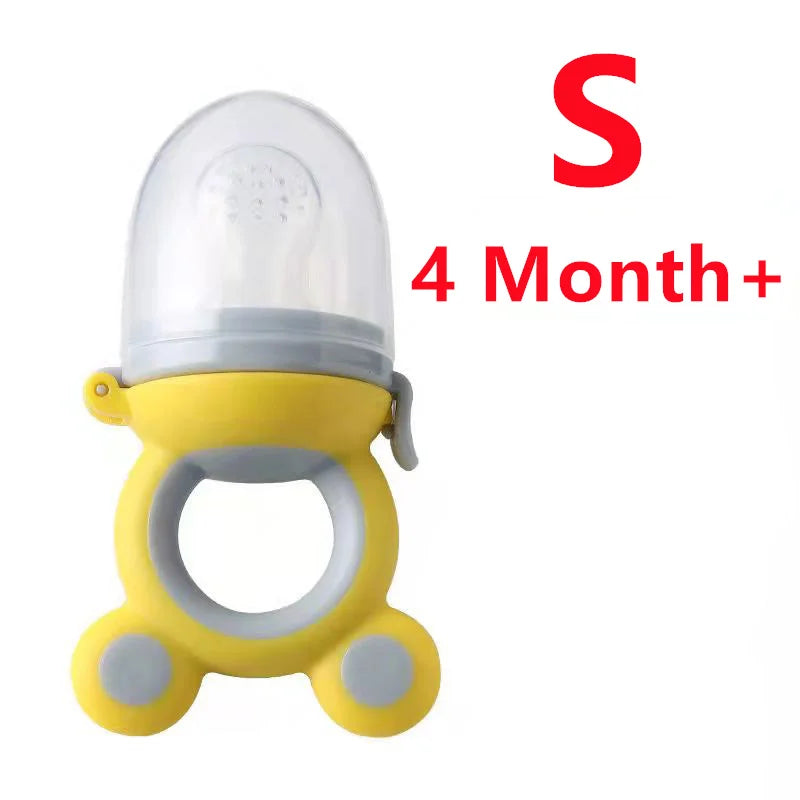 Baby Teether Nipple Fruit Food Feeder for New Bornsilicona Teethers Fresh Food Nibbler Pacifier Clip Baby Accessories BPA Free